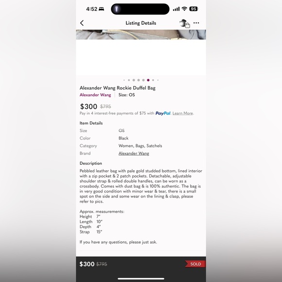 Alexander Wang Black Crossbody Bag - Picture 16 of 16